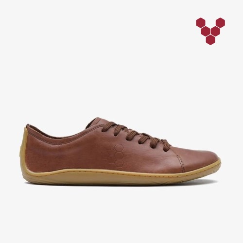 Vivobarefoot Addis Mens Trainers Brown UK FCLK